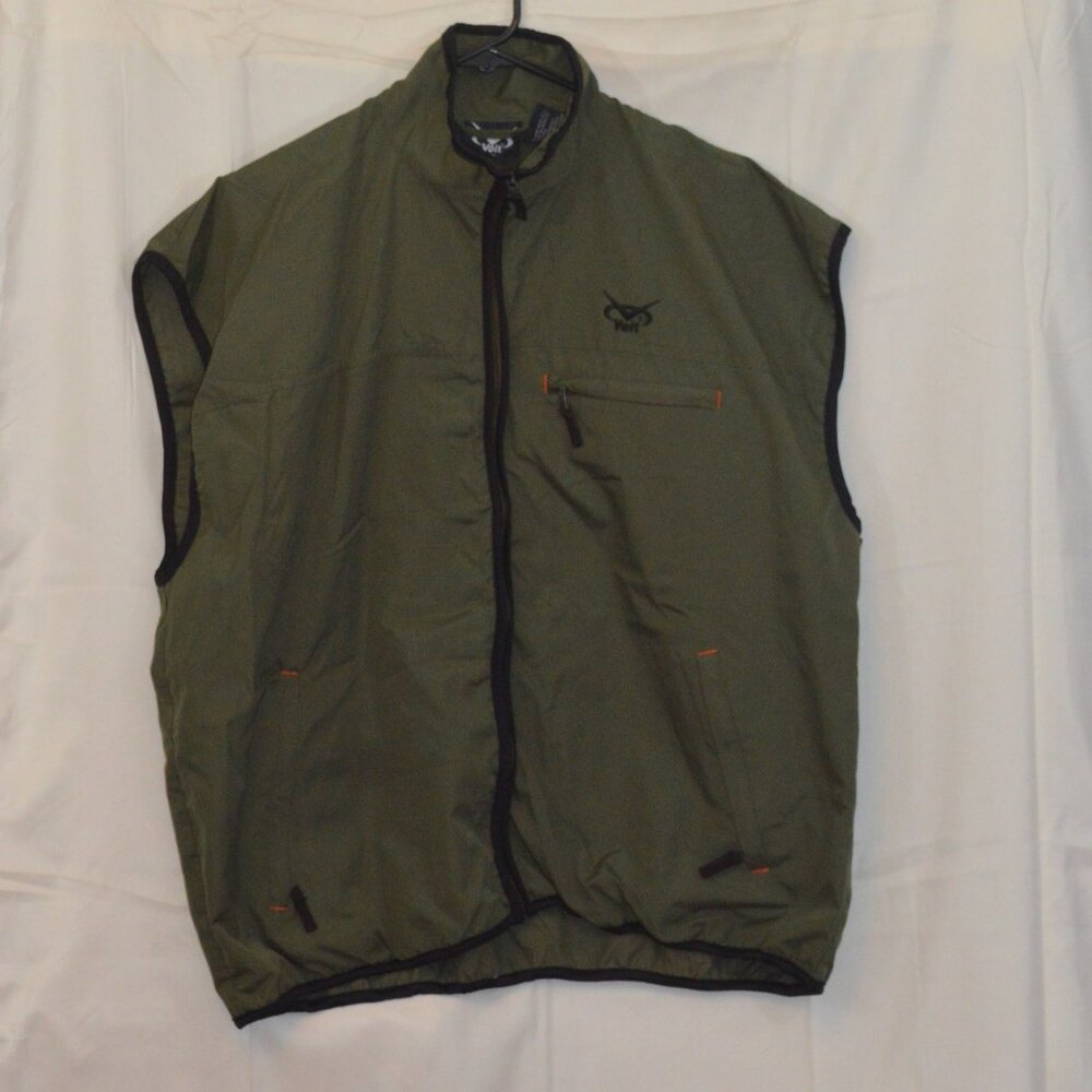 Voit sleeveless wind and rain repellent vest, size large